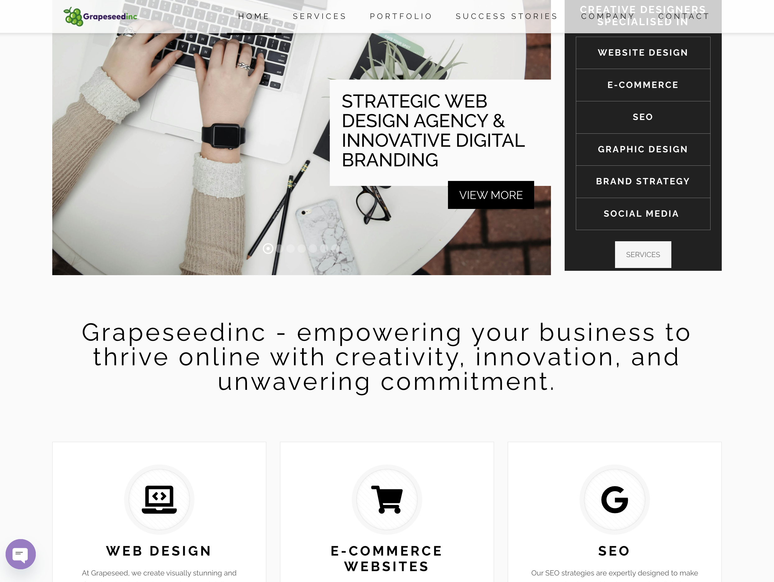 Grapeseed Web Design